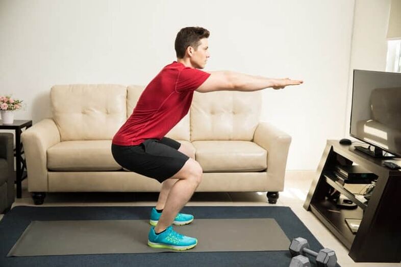 squats om de potentie te verbeteren